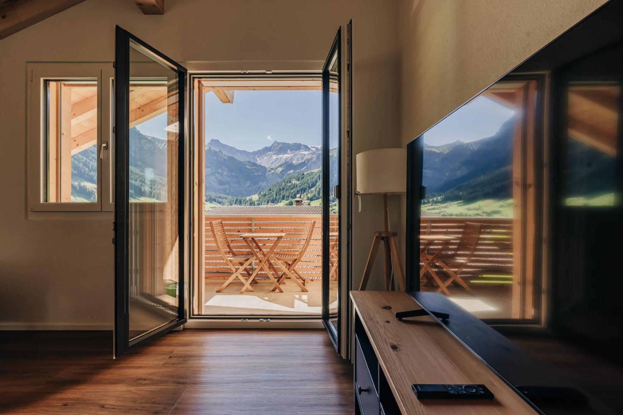 Chuenislodge2- Zwei Balkone, Gemuetlicher Kamin, Top Aussicht อาเดลโบเดิน ภายนอก รูปภาพ