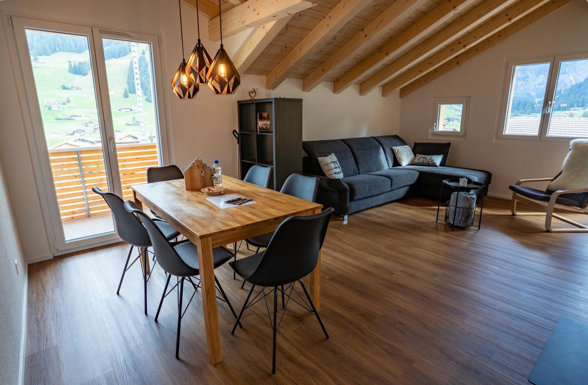 Chuenislodge2- Zwei Balkone, Gemuetlicher Kamin, Top Aussicht อาเดลโบเดิน ภายนอก รูปภาพ